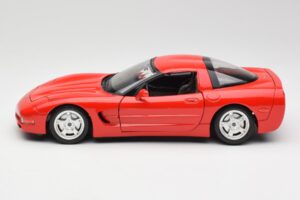 Chevrolet Corvette C5 Rot Bburago 1:18 3066 Druckguss — Bild 4 von 8