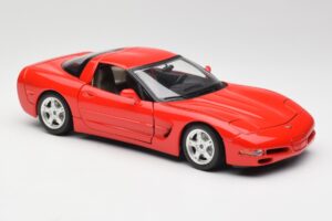 Chevrolet Corvette C5 Rot Bburago 1:18 3066 Druckguss — Bild 6 von 8