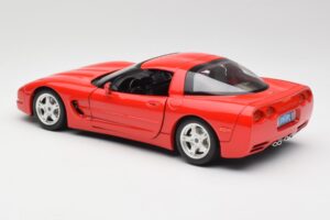 Chevrolet Corvette C5 Rot Bburago 1:18 3066 Druckguss — Bild 7 von 8