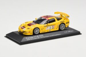 Chevrolet Corvette C5-R #3 R. Fellows / J. O'Connell / O. Gavin ALMS Petit Le Mans 2002 Minichamps 1:43 400021493 Druckguss — Bild 2 von 4