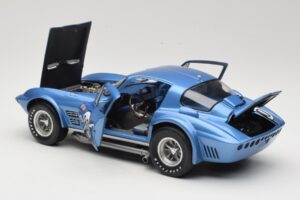 Chevrolet Corvette Grand Sport GT #80 R. Penske Chevrolet Nassau Speed Week 1963 Exoto 1:18 RLG18022 Druckguss — Bild 5 von 8