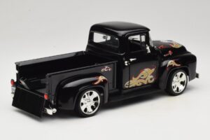 Chevrolet Old School Cody Project Truck & Chopper Set Joyride 1:18 33911 Druckguss — Bild 3 von 8