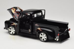 Chevrolet Old School Cody Project Truck & Chopper Set Joyride 1:18 33911 Druckguss — Bild 5 von 8
