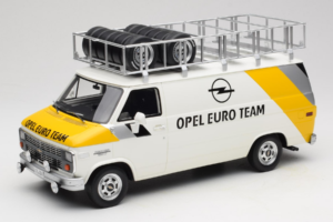 Opel Manta 400 Group B Rally Tour de Corse 1984 Mit Chevrolet G30 Servicefahrzeug Otto 1:18 OT491 Resin — Bild 4 von 13