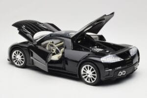 Chrysler ME Four-Twelve Concept Schwarz Motormax 1:18 73138 Druckguss — Bild 5 von 8
