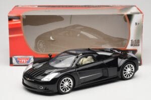 Chrysler ME Four-Twelve Concept Schwarz Motormax 1:18 73138 Druckguss — Bild 8 von 8