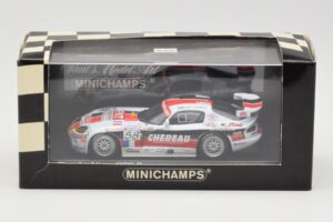 Dodge Viper GTS-R #58 C. Bouchut / Belloc / Monteiro Le Mans 24 Hours 2001 Minichamps 1:43 400011458 Druckguss — Bild 4 von 4
