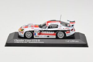 Dodge Viper GTS-R #58 C. Bouchut / Belloc / Monteiro Le Mans 24 Hours 2001 Minichamps 1:43 400011458 Druckguss