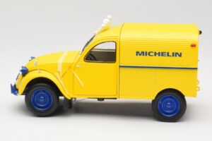 Citroen 2CV Fourgonnette Michelin Bibendum Norev 1:18 181502 Druckguss — Bild 3 von 6