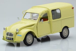 Citroen 2CV Furgonette AK350 Pastis Gelb Norev 1:18 181488 Druckguss