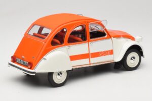 Citroen 2CV Spot Orange & Weiß Solido 1:18 421183600 Druckguss — Bild 3 von 8
