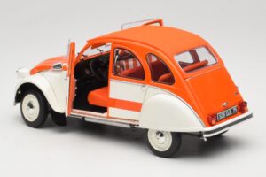 Citroen 2CV Spot Orange & Weiß Solido 1:18 421183600 Druckguss — Bild 5 von 8