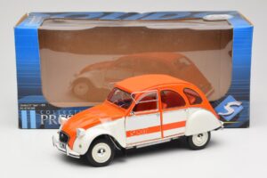 Citroen 2CV Spot Orange & Weiß Solido 1:18 421183600 Druckguss — Bild 8 von 8