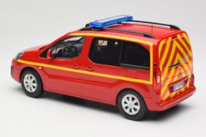 Citroen Berlingo II Pompiers Rot Norev 1:18 181641 Druckguss — Bild 5 von 6