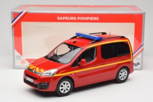 Citroen Berlingo II Pompiers Rot Norev 1:18 181641 Druckguss — Bild 6 von 6