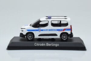 Citroen Berlingo Police Municipale v1 Weiß Blau Norev 1:43 155767 Druckguss