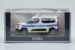 Citroen Berlingo Police Municipale v2 Weiß Blau Norev 1:43 155768 Druckguss — Bild 4 von 4