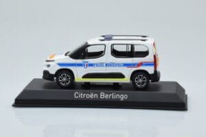 Citroen Berlingo Police Municipale v2 Weiß Blau Norev 1:43 155768 Druckguss