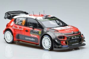 Citroen C3 WRC #10 K. Meeke / P. Nagle Rally Monte Carlo 2018 Norev 1:18 181636 Druckguss — Bild 4 von 6