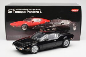 De Tomaso Pantera Schwarz Kyosho 1:18 08851BK Druckguss — Bild 8 von 8