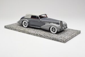 Delage D8 120 Cabriolet Grau & Dunkelgrau Minichamps 1:18 107115134 Druckguss — Bild 4 von 6