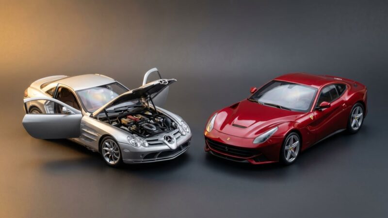 Diecast oder Resin: Welches Modellauto kaufen?