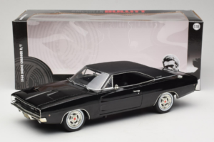 Dodge Charger R/T Steve McQueen Bullitt Movie Greenlight 1:18 12839 Druckguss — Bild 8 von 8