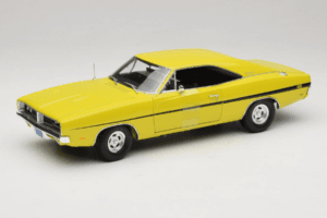 Dodge Charger R/T Gelb Dirty Mary Crazy Larry Auto World 1:18 AWSS101/06 Druckguss