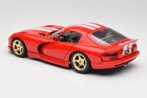 Dodge Viper GTS Rot Bburago 1:18 3075 Druckguss — Bild 7 von 8