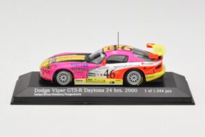 Dodge Viper GTS-R #46 Seiler / Brun / Messley 24 Hours of Daytona 2000 Minichamps 1:43 430001446 Druckguss