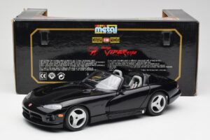 Dodge Viper RT/10 Schwarz Bburago 1:18 3065 Druckguss — Bild 8 von 8