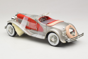 Duesenberg SJ Clark Gable's Car Silber Rot ERTL 1:18 7962 Druckguss — Bild 5 von 6