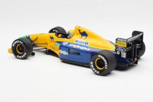 Benetton Ford B191 #20 R. Moreno F1 1991 Minichamps 1:18 100910019 Druckguss — Bild 5 von 6