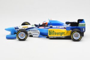 Benetton B195 Renault #1 M. Schumacher Winner Japanese GP 1995 Minichamps 1:18 510953401 Druckguss — Bild 3 von 6