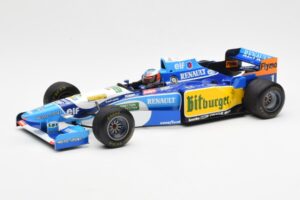 Benetton B195 Renault #1 M. Schumacher Canadian GP 1995 Minichamps 1:18 510950601 Druckguss