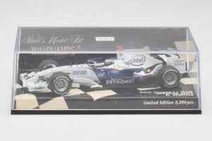 BMW Sauber F1.08 #5 N. Heidfeld Showcar 2008 Minichamps 1:43 400080083 Druckguss — Bild 5 von 5