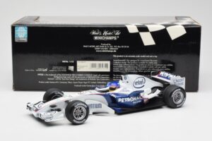 BMW Sauber F1.06 #17 J. Villeneuve F1 2006 Minichamps 1:18 100060017 Druckguss — Bild 6 von 6