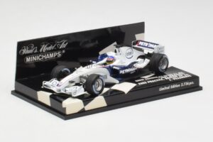 BMW Sauber F1.06 J. Villeneuve Wedding Edition F1 2006 Minichamps 1:43 400060117 Druckguss — Bild 3 von 5
