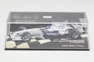 BMW Sauber F1.06 J. Villeneuve Wedding Edition F1 2006 Minichamps 1:43 400060117 Druckguss — Bild 4 von 5