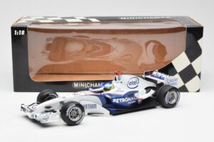 BMW Sauber F1.06 #16 N. Heidfeld F1 2006 Minichamps 1:18 100060016 Druckguss — Bild 6 von 6