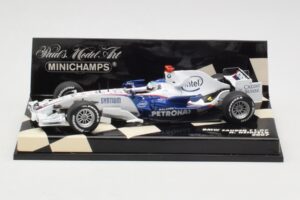 BMW Sauber F1.07 #3 N. Heidfeld Race Car 2007 Minichamps 1:43 400070009 Druckguss
