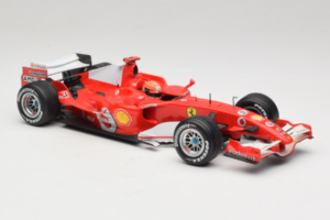 Ferrari 248 F1 #5 M. Schumacher German GP Hockenheimring 2006 Hot Wheels 1:18 J2887 Druckguss — Bild 4 von 6