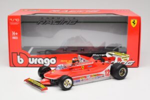 Ferrari 312T4 #12 G. Villeneuve South African Grand Prix 1979 Bburago 1:18 18-16814 Druckguss — Bild 6 von 6