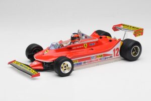 Ferrari 312T4 #12 G. Villeneuve United States Grand Prix East Winner 1979 Bburago 1:18 18-16814-18-01546 Druckguss