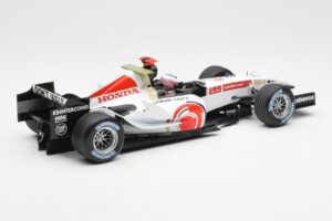 Honda RA106 Honda Racing Team R. Barrichello F1 Showcar 2006 Minichamps 1:18 08MF1-06B-CRB18 Druckguss — Bild 2 von 6