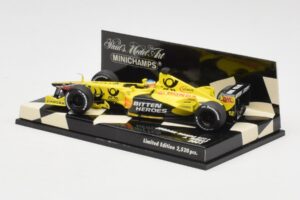 Jordan Honda EJ11 #11 J. Trulli F1 2001 Minichamps 1:43 400010012 Druckguss — Bild 3 von 5