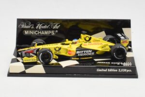 Jordan Honda EJ11 #11 J. Trulli F1 2001 Minichamps 1:43 400010012 Druckguss