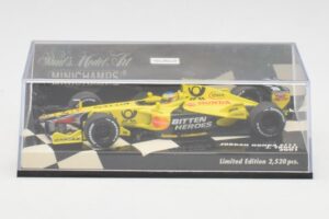 Jordan Honda EJ11 #11 J. Trulli F1 2001 Minichamps 1:43 400010012 Druckguss — Bild 5 von 5