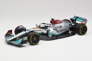 Mercedes AMG W13 E Performance Petronas #63 G. Russell Miami GP 2022 Minichamps 1:18 110220563 Druckguss