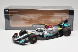 Mercedes AMG W13 E Performance Petronas #44 L. Hamilton Spanish GP 2022 Minichamps 1:18 110220044 Druckguss — Bild 7 von 7
